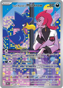 Team Rocket's Murkrow 200/182 - Destined Rivals - Holofoil