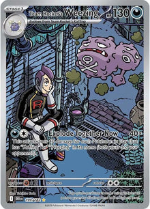 Team Rocket's Weezing 199/182 - Destined Rivals - Holofoil