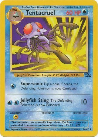 Tentacruel 44/62 – Fossil (Unbegrenzt) – Normal