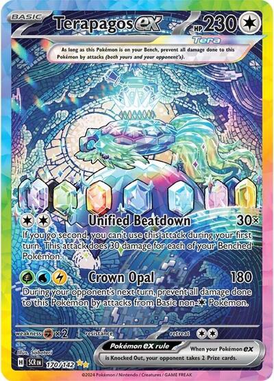 Terapagos ex 170//142 - Stellar Crown - Holofoil
