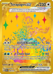 Terapagos ex 180/131 - Prismatic Evolutions - Holofoil