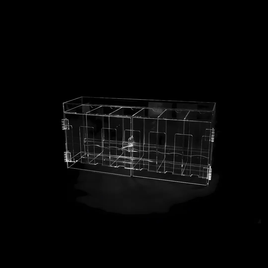 The Acrylic Box - 6- Slot Booster Pack Dispenser