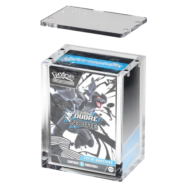The Acrylic Box – Booster Bundle Pokémon open met black bolt booster bundle