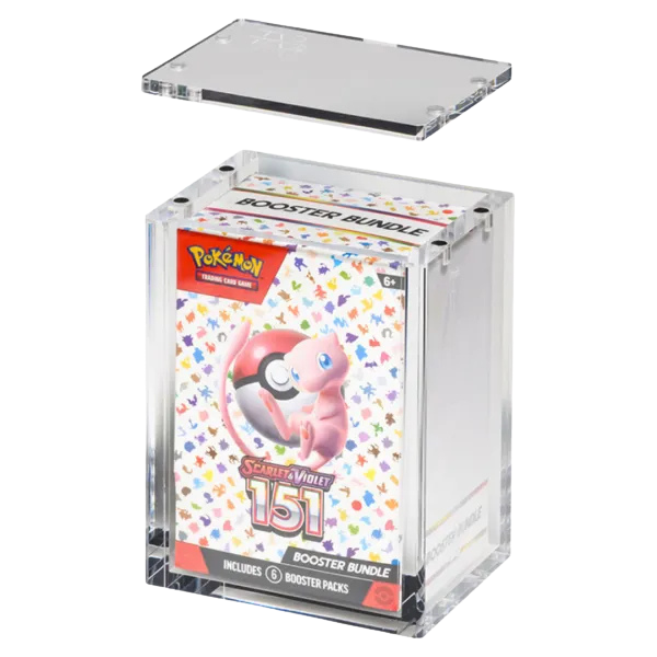 The Acrylic Box – Booster Bundle Pokémon open met scarlet & violet 151 booster bundle