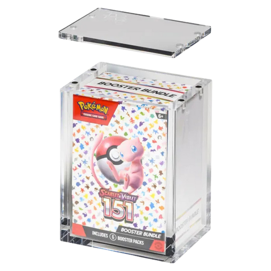 The Acrylic Box – Booster Bundle Pokémon open met scarlet & violet 151 booster bundle