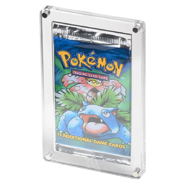 The Acrylic Box Booster Pack Display Case The Acrylic Box Booster Pack Display Case