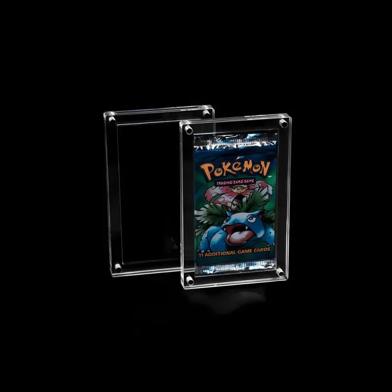 The Acrylic Box – Booster Pack Displaycase open