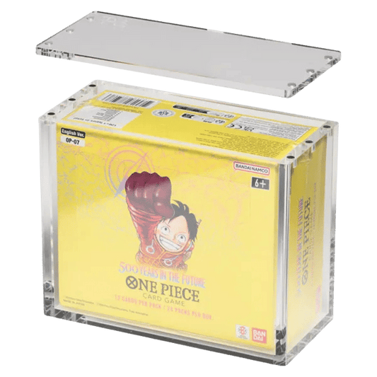 The Acrylic Box – One Piece Display Case open met box