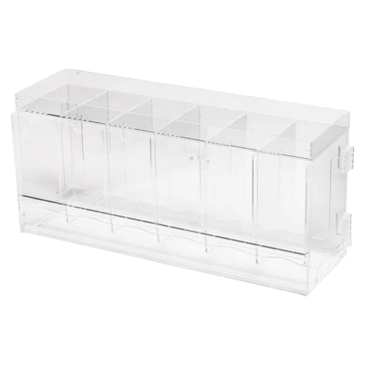 The Acrylic Box - 6-Slot Booster Pack Dispenser