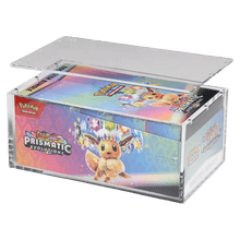 The Acrylic Box - Booster Bundle Display Case open met box