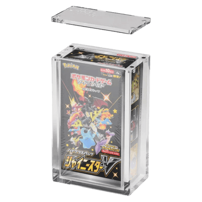 The Acrylic Box - Display Case voor Japanse Booster Box (Small) open met box