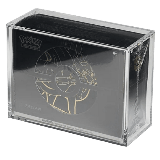 The Acrylic Box - Elite Trainer Box Plus Display Case met box