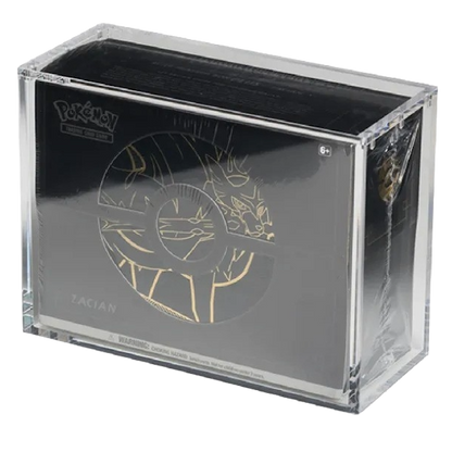 The Acrylic Box – Elite Trainer Box Plus Displaycase met box