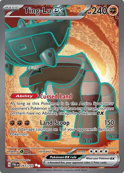 Ting-Lu ex 243/193 - Paldea Evolved - Holofoil