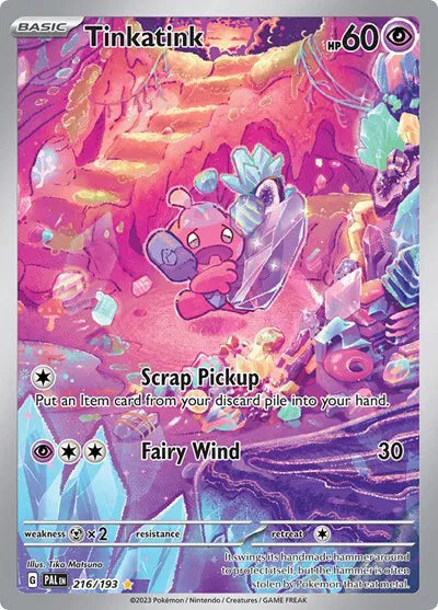 Tinkatink 216/193 - Paldea Evolved - Holofoil