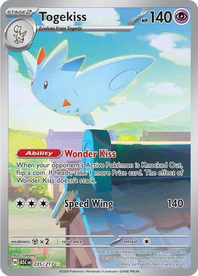 Togekiss 235/217 - Ascended Heroes - Holofoil