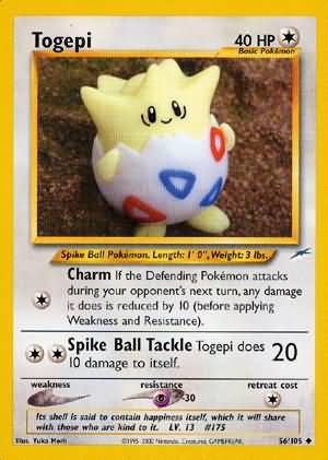 Togepi 56/105 – Neo Destiny (Unbegrenzt) – Normal