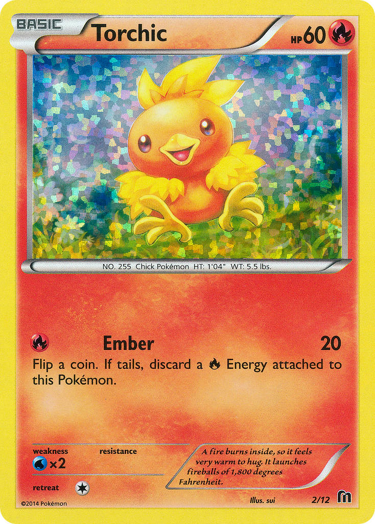Torchic 2/12 - McDonald's Collection (2016) - Holofoil