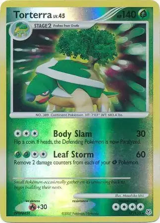 Torterra Lv.45 17/130 - Diamond & Pearl - Reverse Holofoil