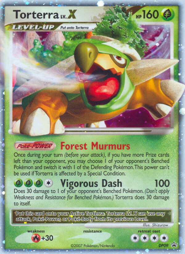 Torterra Lv.X DP09 - Diamond and Pearl Promos - Holofoil