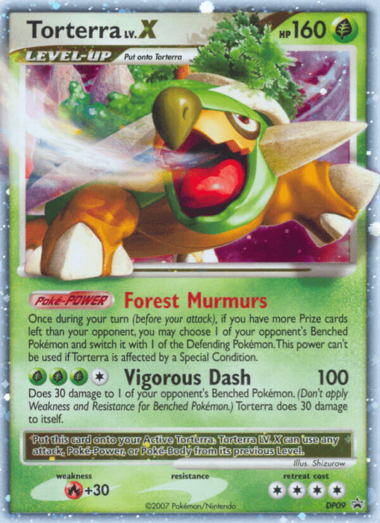 Torterra Lv.X DP09 - Diamond and Pearl Promos - Holofoil