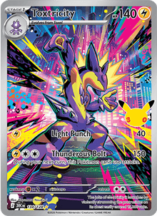 Toxtricity 134/128 - 30th Celebration - Holofoil