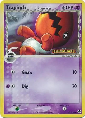 Trapinch 68/101 - EX Dragon Frontiers - Reverse Holofoil