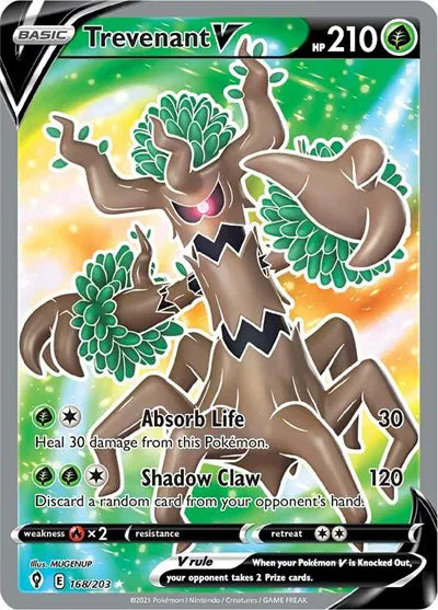 Trevenant V 168/203 - Evolving Skies - Holofoil