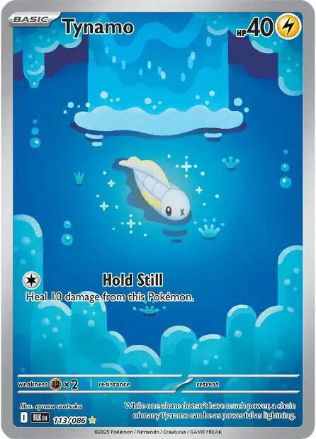 Tynamo 113/086 - Black Bolt - Holofoil