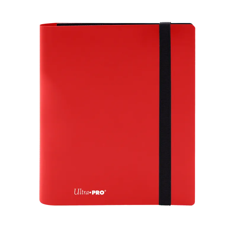 Ultra Pro Eclipse PRO – Binder de 9 bolsillos, color rojo anzana Ultra Pro Eclipse PRO – Binder de 9 bolsillos, color rojo anzana