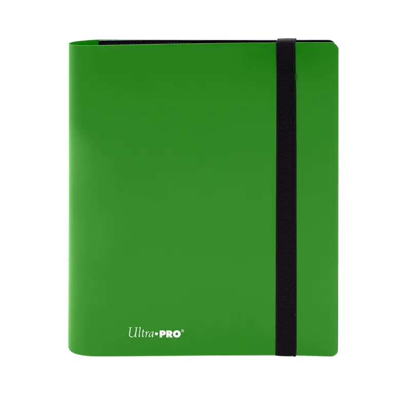 Ultra Pro - 4-Pocket Eclipse Lime Green PRO Binder