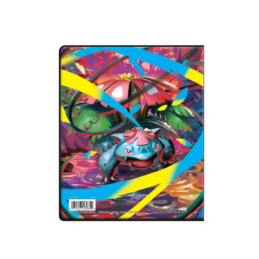 Ultra Pro - 4-Pocket Mega Evolutions Binder achterkant
