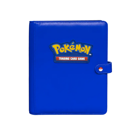 Ultra Pro - 4-Pocket Premium Snap Binder - Blue