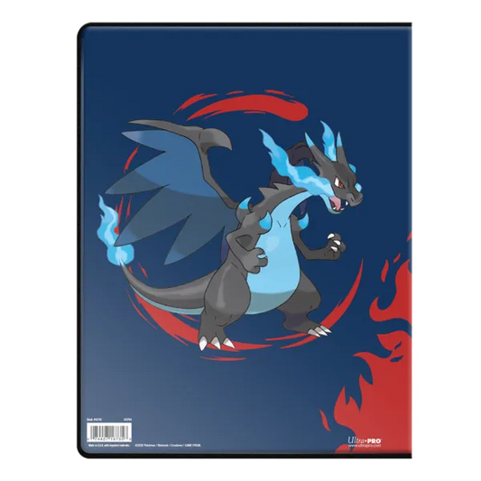 Ultra Pro - 9-Pocket Portfolio Mega Charizard X & Mega Charizard Y Achterkant