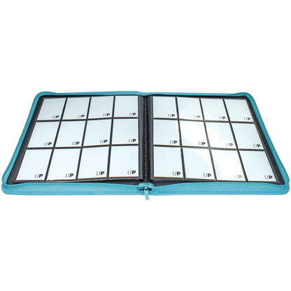 Ultra Pro - Vivid 12-Pocket Zippered PRO Binder: Teal