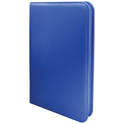 Ultra Pro - Vivid 9-Pocket Zippered PRO Binder: Black