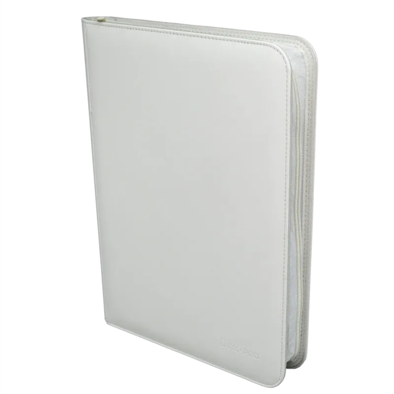 Ultra Pro - Vivid 9-Pocket PRO-Ordner mit Reißverschluss: Weiß