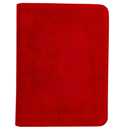 Ultra Pro - Vivid Deluxe 9-Pocket Zippered PRO-Binder: Red