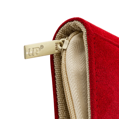 Ultra Pro - Vivid Deluxe 9-Pocket Zippered PRO-Binder: Red