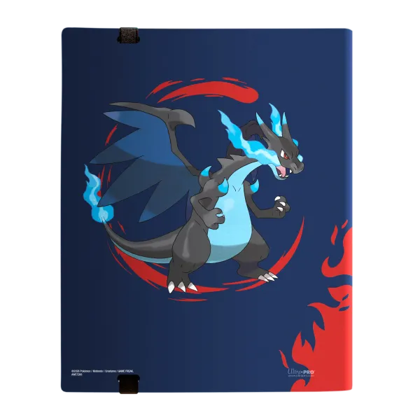 Ultra Pro - 9-Pocket Pro Binder Mega Charizard X & Mega Charizard Y Achterkant