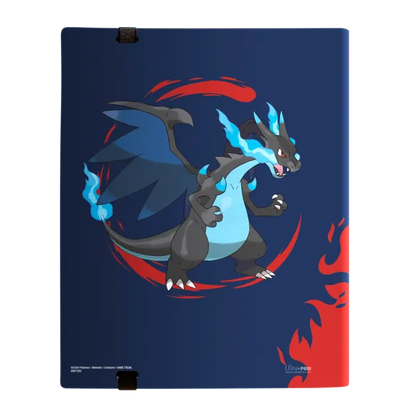 Ultra Pro - 9-Pocket Pro Binder Mega Charizard X & Mega Charizard Y Achterkant