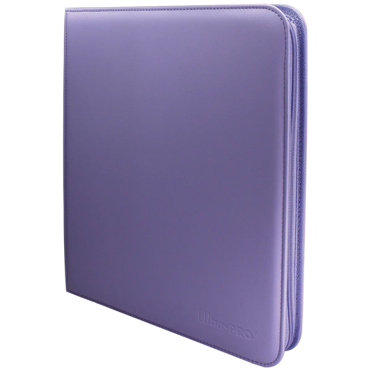 Ultra Pro - Vivid 12-Pocket Zippered PRO-Binder Purple