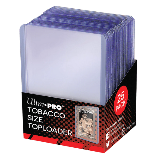 Ultra Pro – (38 mm x 69,85 mm) Tobacco Size Toploader (25 stuks)