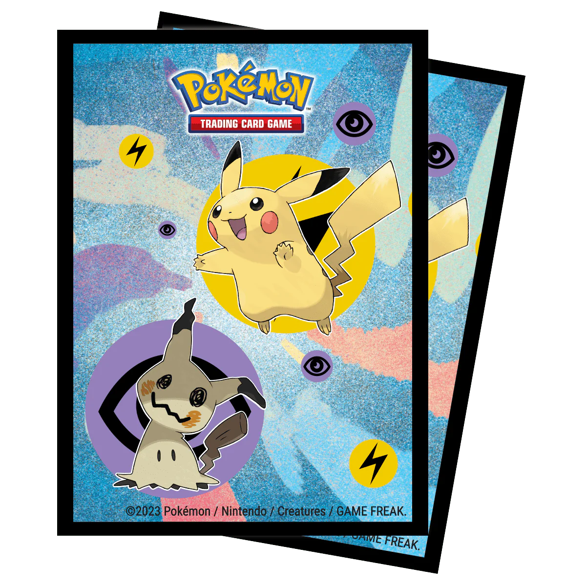 Ultra Pro Pikachu & Mimikyu: 65ct Deck Protector Sleeves for Pokémon