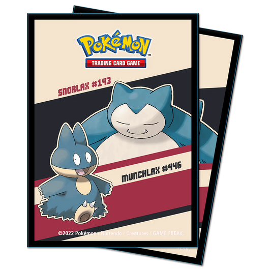Ultra Pro Snorlax and Munchlax: Standard Deck Protector Sleeves (65ct)