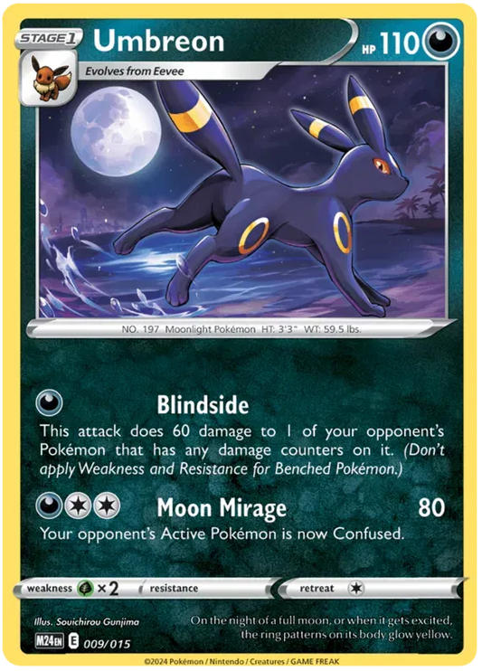 Umbreon 009/015 - McDonald's Promos 2024 - Normal