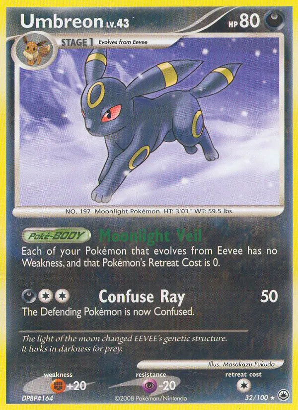 Umbreon Lv.43 32/100 - Majestic Dawn - Normal