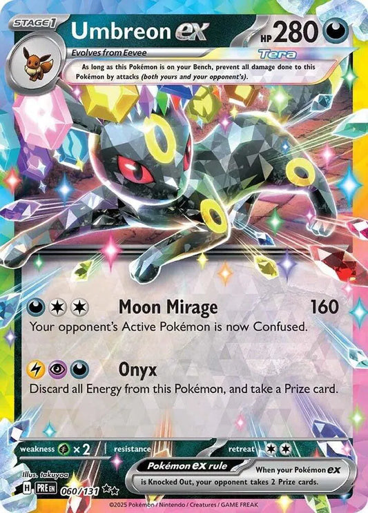 Umbreon ex 060/131 - Prismatic Evolutions - Holofoil