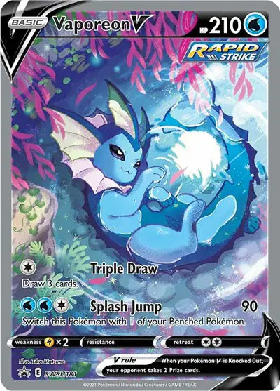Vaporeon V SWSH181 - Sword & Shield Promo - Holofoil