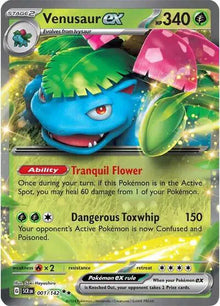 Venusaur EX 001/142 - Sternenkrone - Holofolie
